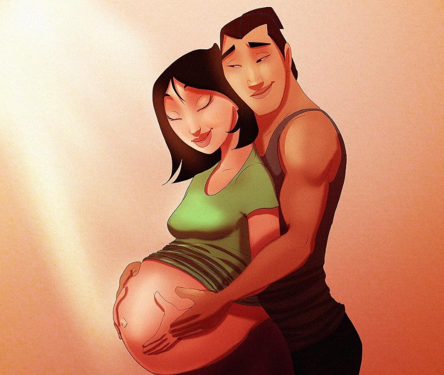 Galéria: Ez a grafikus megpróbálta elképzelni, milyenek lennének a Disney-hercegnők anyaként