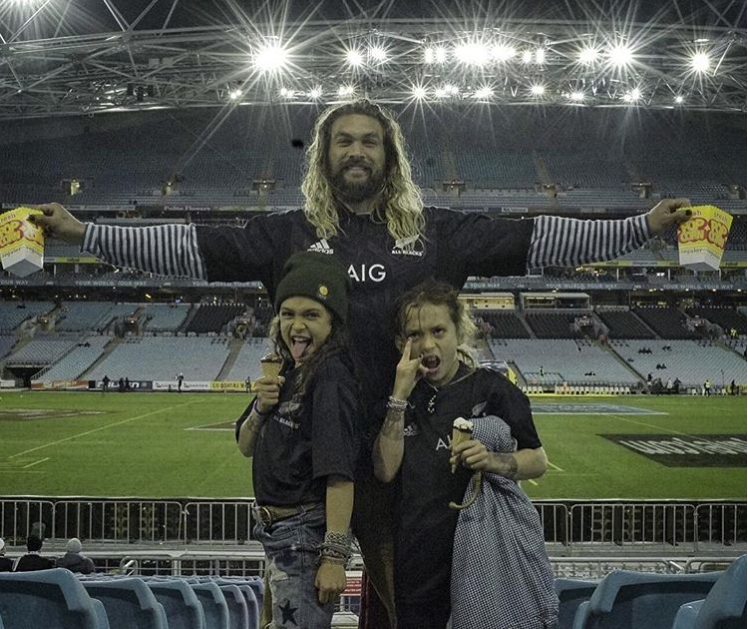 Galéria: 5 cuki családi pillanat, amit Jason Momoa megosztott a neten