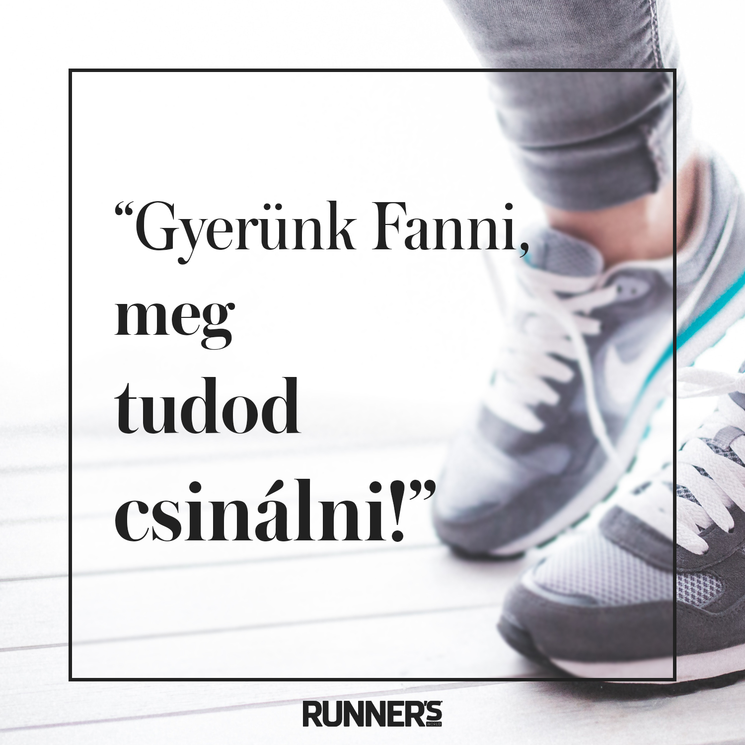 Sipos Fanni, a runnersworld.hu szakértője, futóklubunk edzője