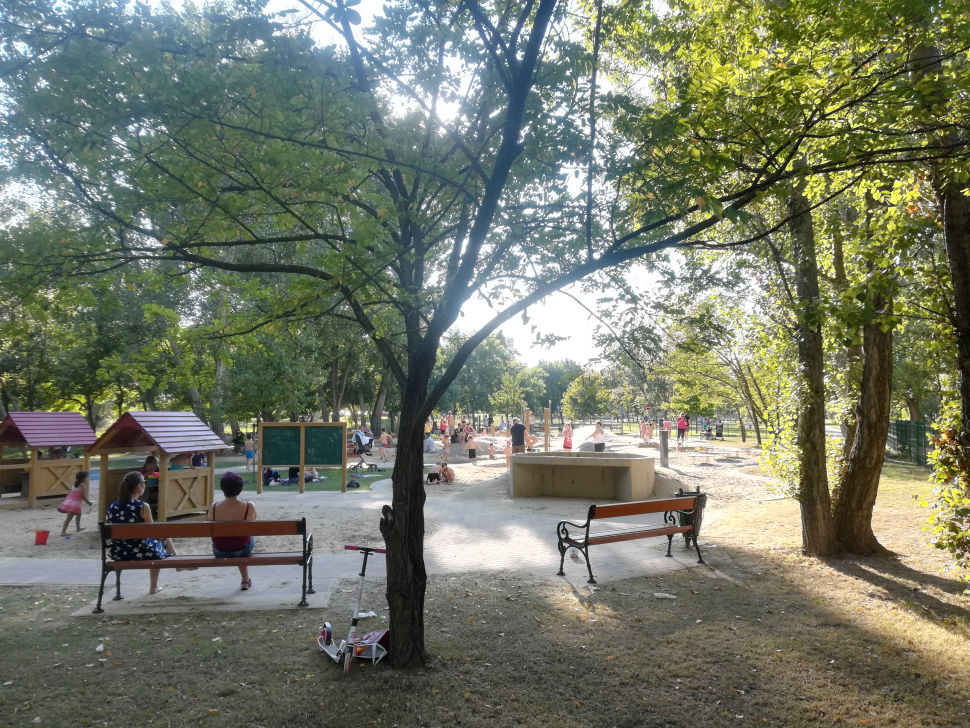 Galéria: Vizes játszóterek I. / Újpest, Szilas park