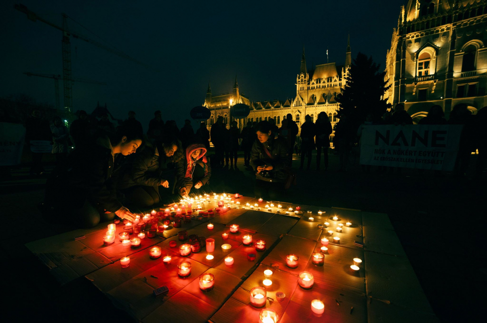 Galéria: Néma Tanúk Felvonulás a nők elleni erőszak ellen, 2018