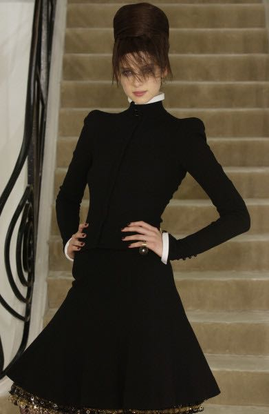 Galéria: Ribánszky Ágota főszerkesztő Karl Lagerfelddel