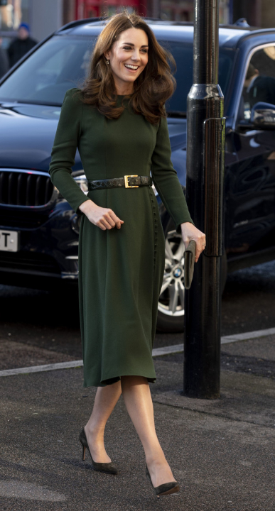 Galéria: Kate Middleton zöldben 