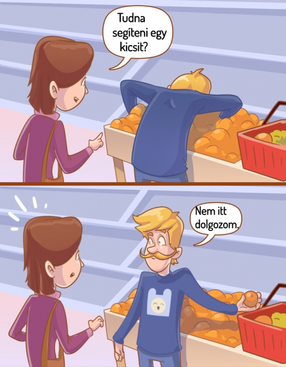 Galéria: Vicces és kínos szituációk, amiket bevásárlás közben átélhetsz