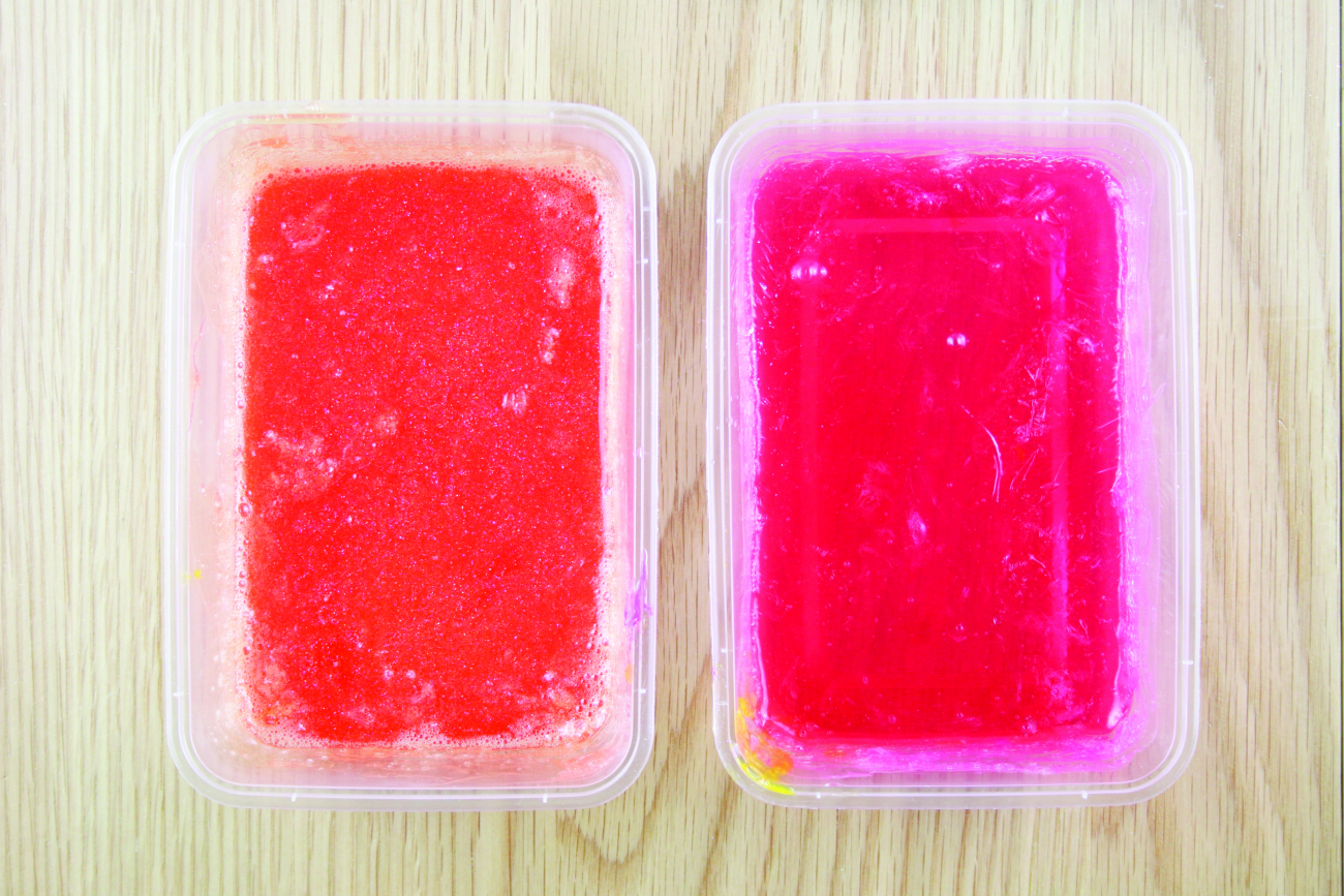 Galéria: Az örvénylő szappan elkészítése