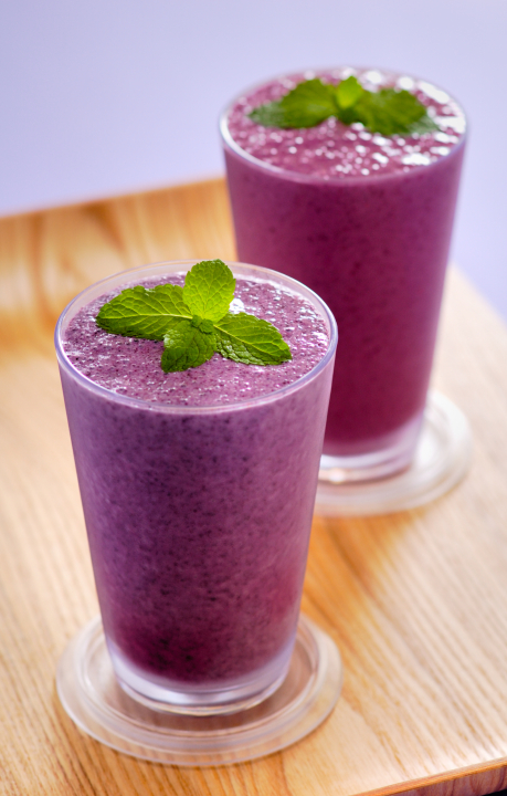 Gyulladáscsökkentő szedres smoothie