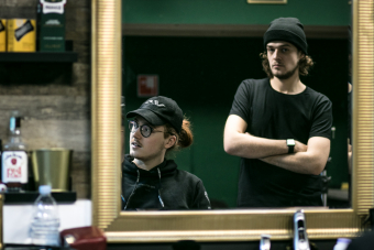 Király Linda és DR BRS Lángra gyúl című dal klipforgatásának werkfotói