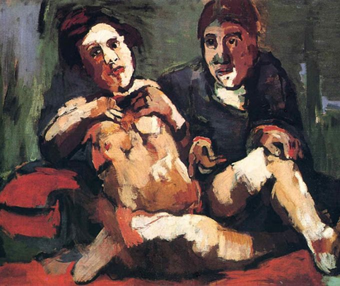 Galéria: Kokoschka és életnagyságú babájának bizarr szerelme