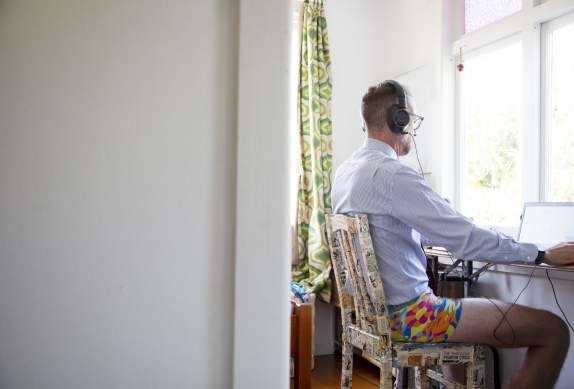 Galéria: Férfiak vallanak a home office-ban töltött 2020-as évről