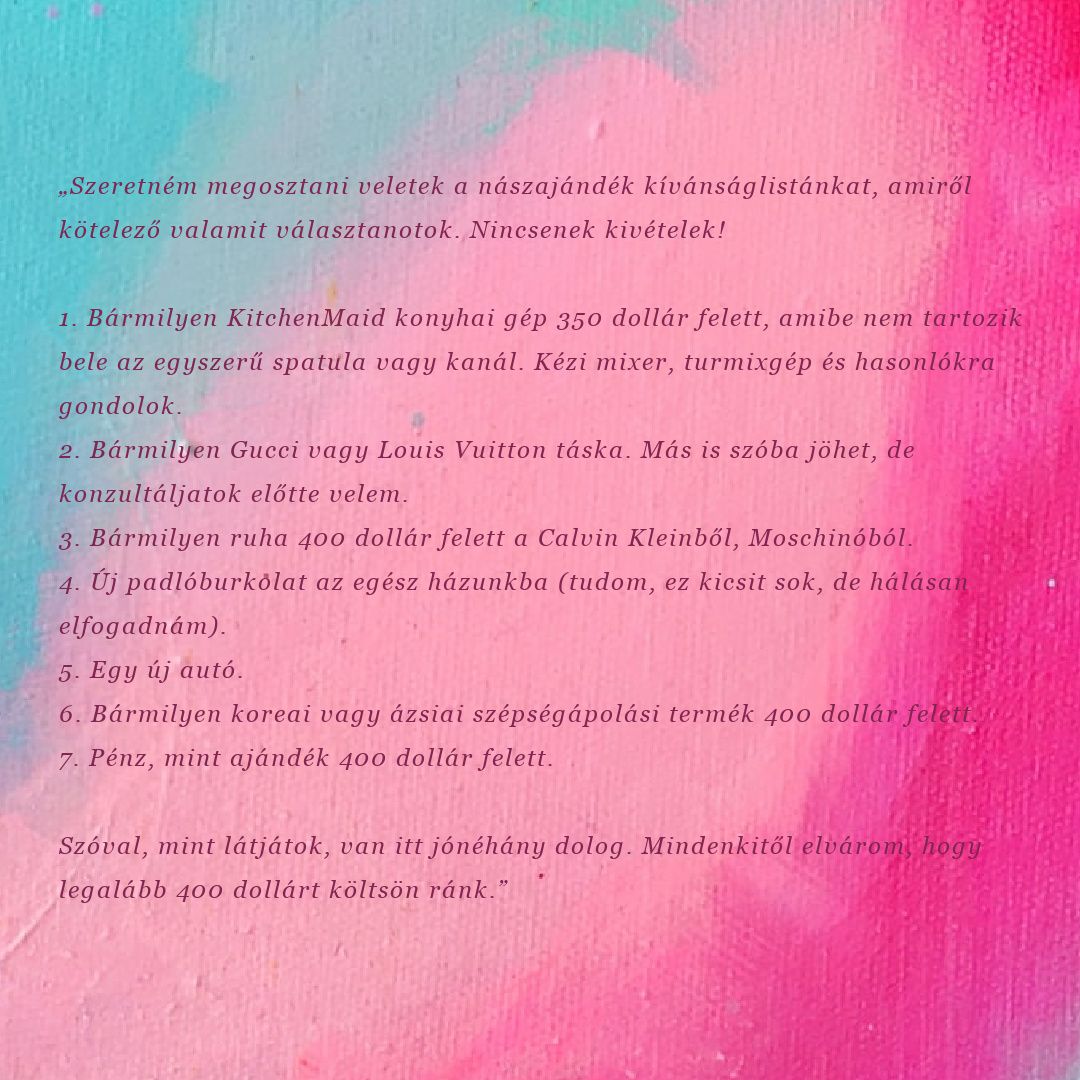 Galéria: 7 durva dolog, amit menyasszonyok a vendégektől vagy a szolgáltatóktól kértek