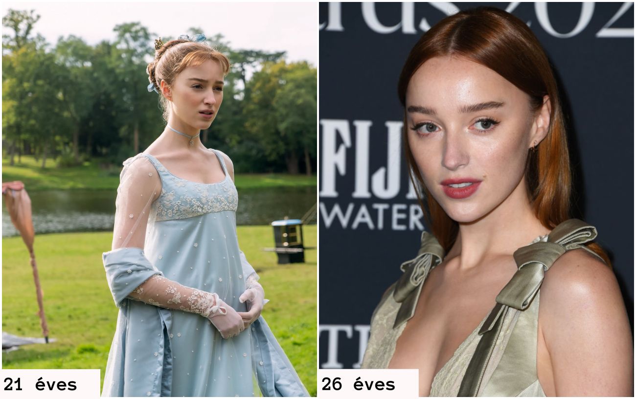 Galéria: Ennyi idősek a Bridgerton sztárjai a sorozatban vs a valóságban