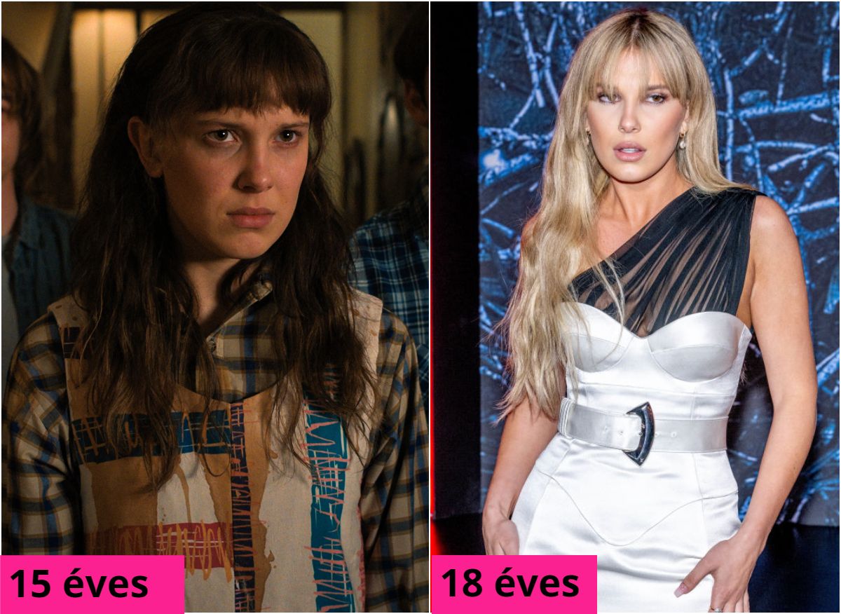 Galéria: Ennyi idősek a Stranger Things szereplői a sorozatban vs. a valóságban