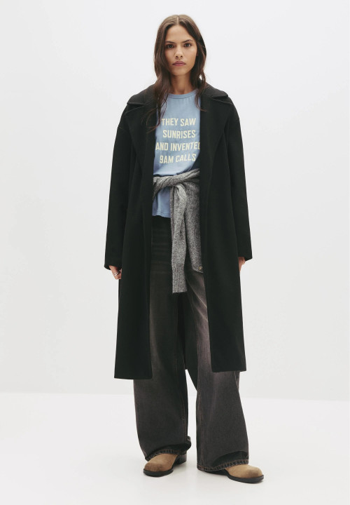 Galéria: Shoppingtippek: 10 fekete szövetkabát 20 ezer forint alatt