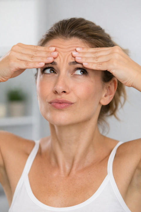 Galéria: 7 arcjógagyakorlat, ami hatásosabb, mint a botox