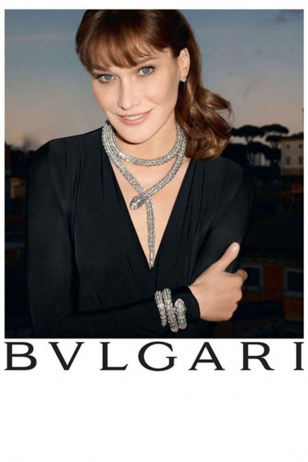 Galéria: InStyle - Carla Bruni a Bulgari arca