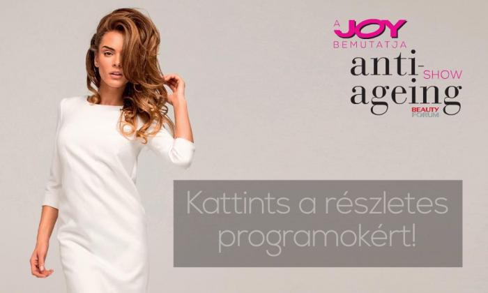 Borítókép: A JOY Bemutatja: ANTI AGEING SHOW