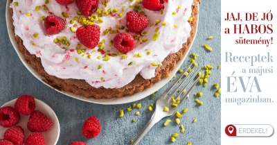 Borítókép: Itt a csokis–málnahabos süti receptje!