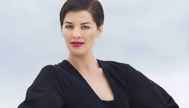 Borítókép: Ördög Nóra az InStyle fotózásán