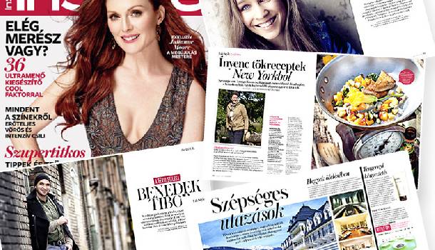 Borítókép: Megjelent a novemberi InStyle Julianne Moore-ral a címlapon 