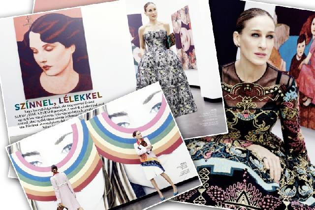Nincs könnyű dolga annak, aki meg szeretné festeni Sarah Jessica Parker portréját. A modell mindent tud, csak egy helyben maradni nem. Színészként dolgozik, producerként nyomul, plusz egyfolytában három örökmozgó kölyök nyomában van. Ráadásul tavasszal piacra dob egy kollekciót is SJP néven. Színes a profilja, annyi szent.