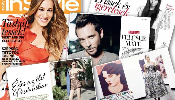 Borítókép: Sarah Jessica Parker az InStyle áprilisi címlapján