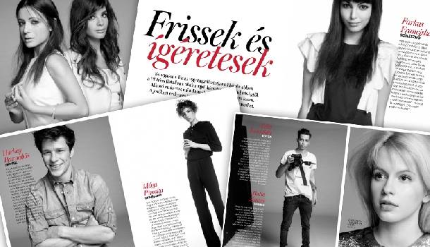 Borítókép: A mi cool listánk: 12 ígéretes fiatal az InStyle-ban