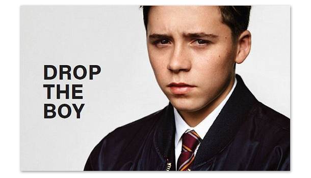 Borítókép: Címlapos a legidősebb Beckham-fiú