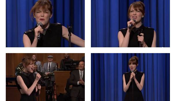 Borítókép: Emma Stone fergeteges szájszinkronja - Ezt a videót látnotok kell!
