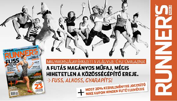 Borítókép: Már a Tescóban is megveheted a Runner's World magazint