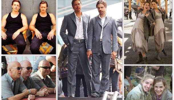 Borítókép: Így néz ki Emma Watson, Johnny Depp és Brad Pitt dublőre