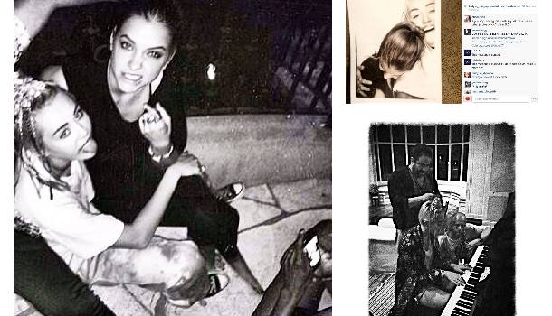 Borítókép: Palvin Barbi Miley Cyrus-szal bulizott - FOTÓK