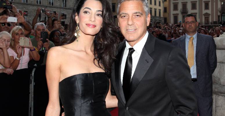 Az első hivatalos fotó: George Clooney megmutatta meseszép barátnőjét