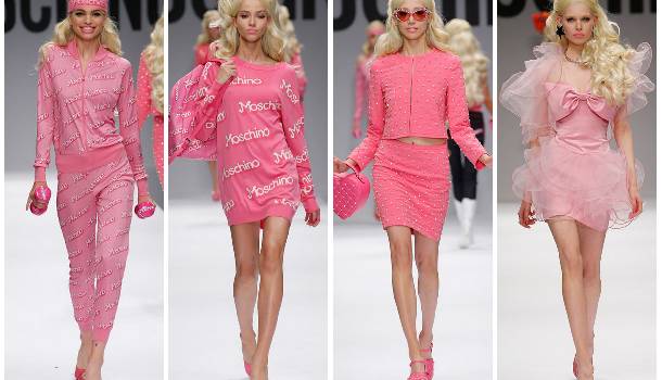 Borítókép: Barbie életre kelt a Moschino kifutóján