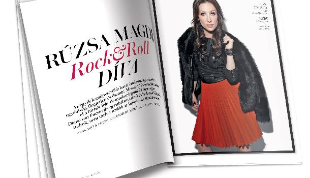 Borítókép: Exkluzív videó: 60 másodperc Rúzsa Magdival