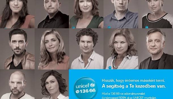 Borítókép: 12 hazai híresség szelfizett a gyermekek jogaiért - VIDEÓ
