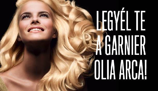 Borítókép: Jelentkezz és legyél TE a Garnier Olia arca!