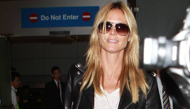 Borítókép: Heidi Klum farmer-pólós napot tartott