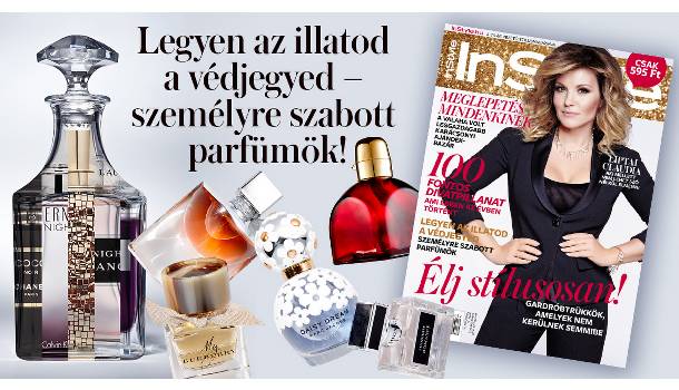 Borítókép: Személyre szabott parfümök a decemberi InStyle-ban
