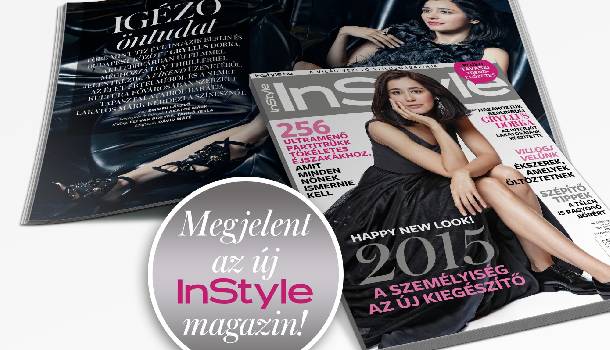 Borítókép: Megjelent az új InStyle, a címlapon Gryllus Dorka
