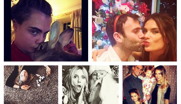 Borítókép: Így karácsonyoztak a sztárok 2014-ben