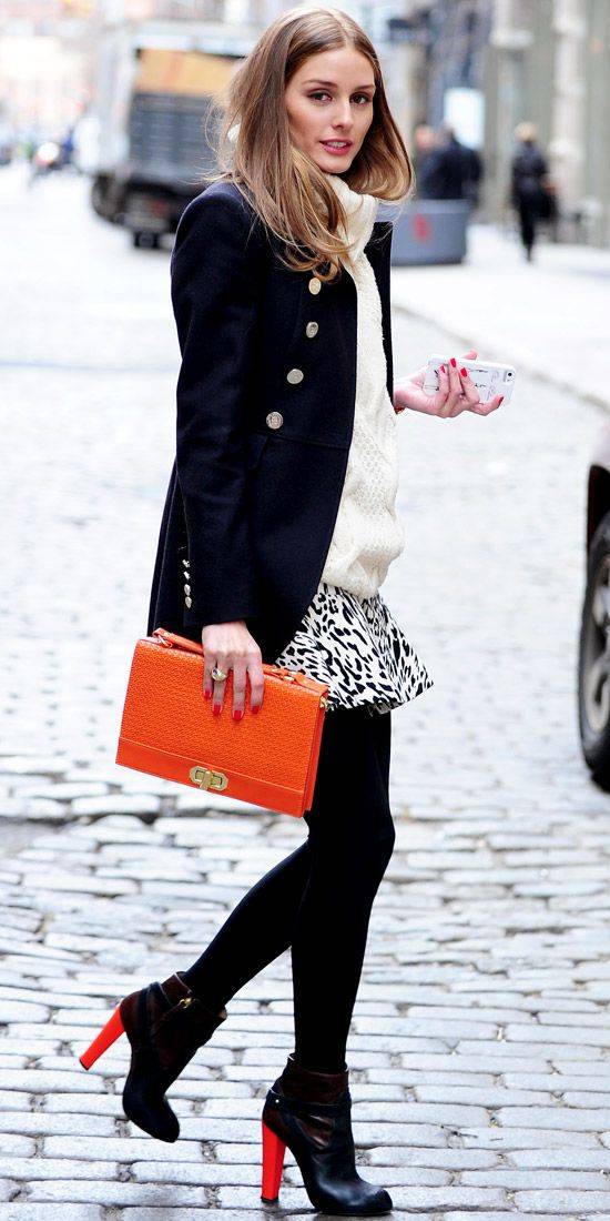  A streetstyle királynő Olivia Palermo Olivia + Joy táskával