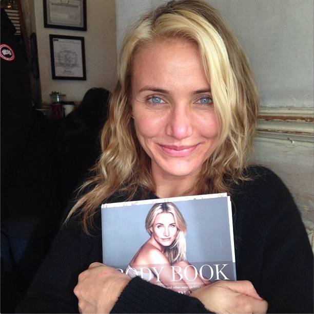 Cameron Diaz az új könyvét ünnepli