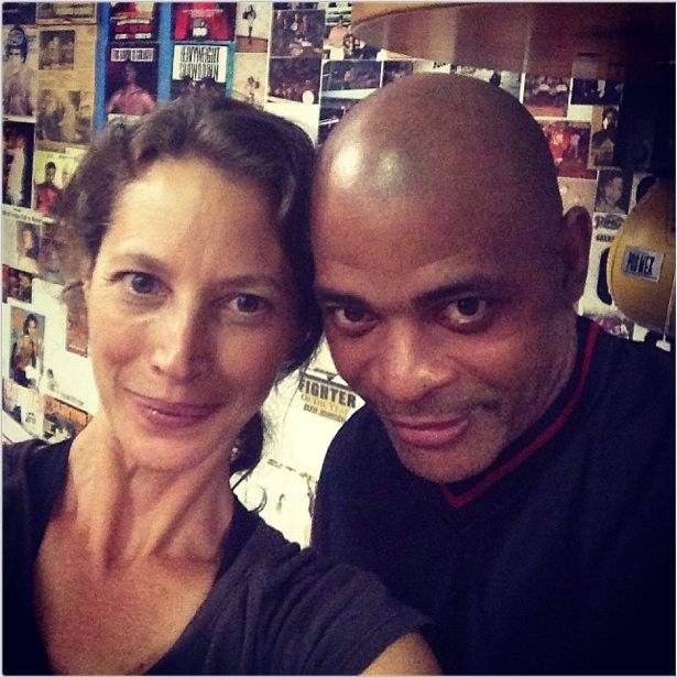 A modellek szeretnek sportolni: Christy Turlington boxedzőjével
