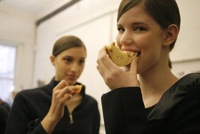 Mercedes-Benz Fashion Week Fall 2007 - Shelly Steffee - Backstage