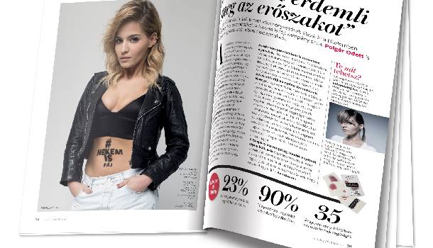 Borítókép: Polgár Odett: "Senki sem érdemli meg az erőszakot" - VIDEÓ