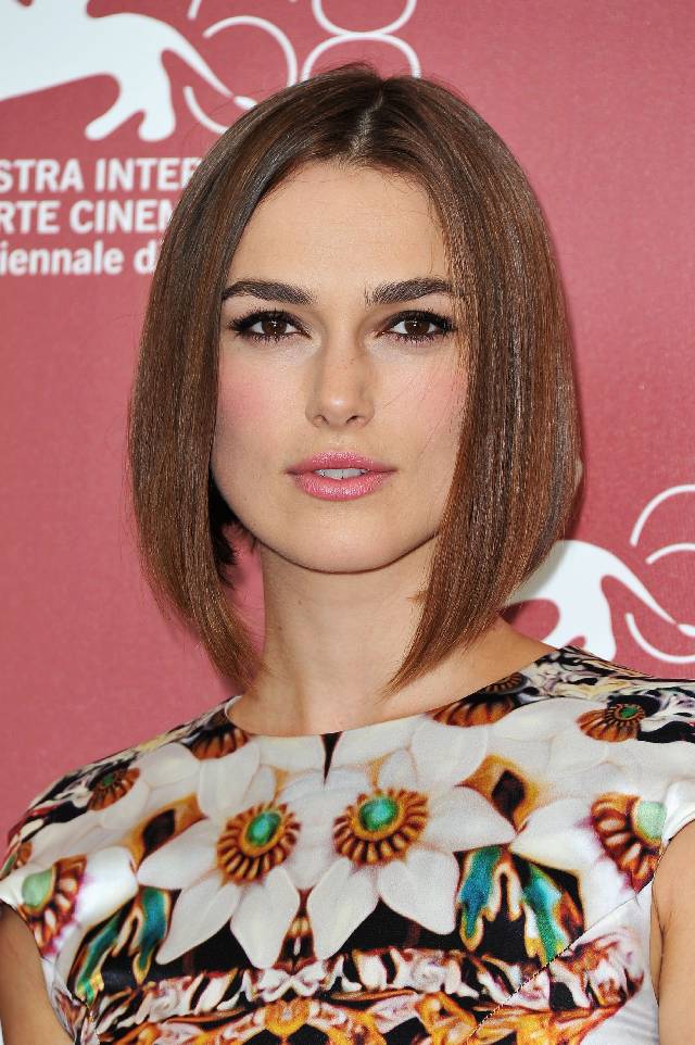 VENICE, ITALY - SEPTEMBER 02: Actress Keira Knightley poses at the