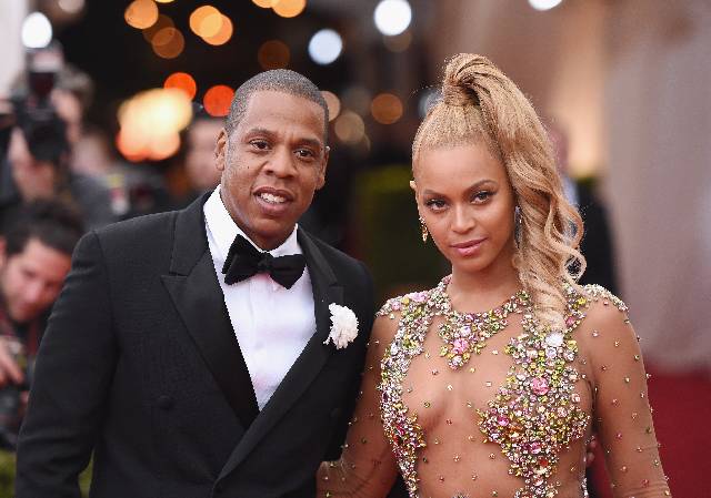 NEW YORK, NY - MAY 04: Jay Z (L) and Beyonce attend the 