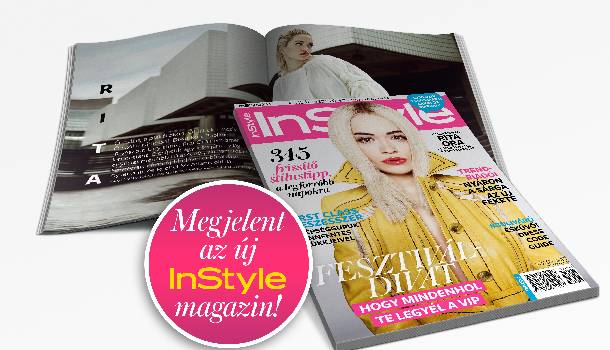 Borítókép: Megjelent az új InStyle, a címlapon Rita Ora!