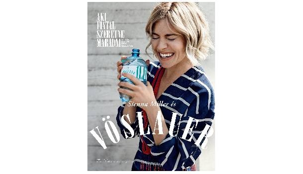 Borítókép: Sienna Miller lett a Vöslauer új arca!