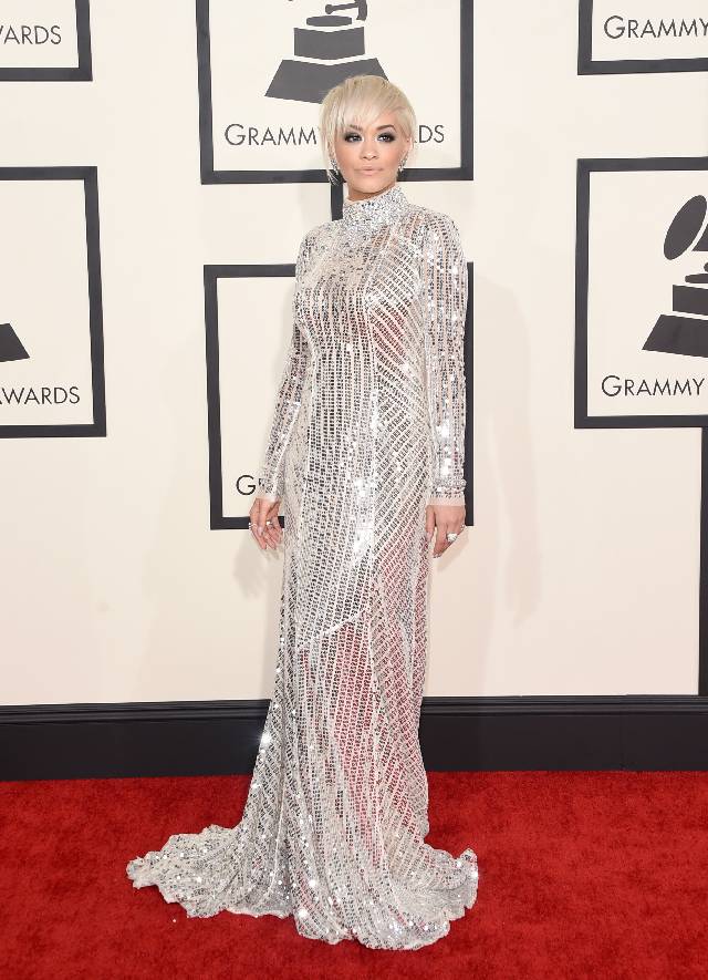 attends The 57th Annual GRAMMY Awards at the STAPLES Center on February 8, 2015 in Los Angeles, California.